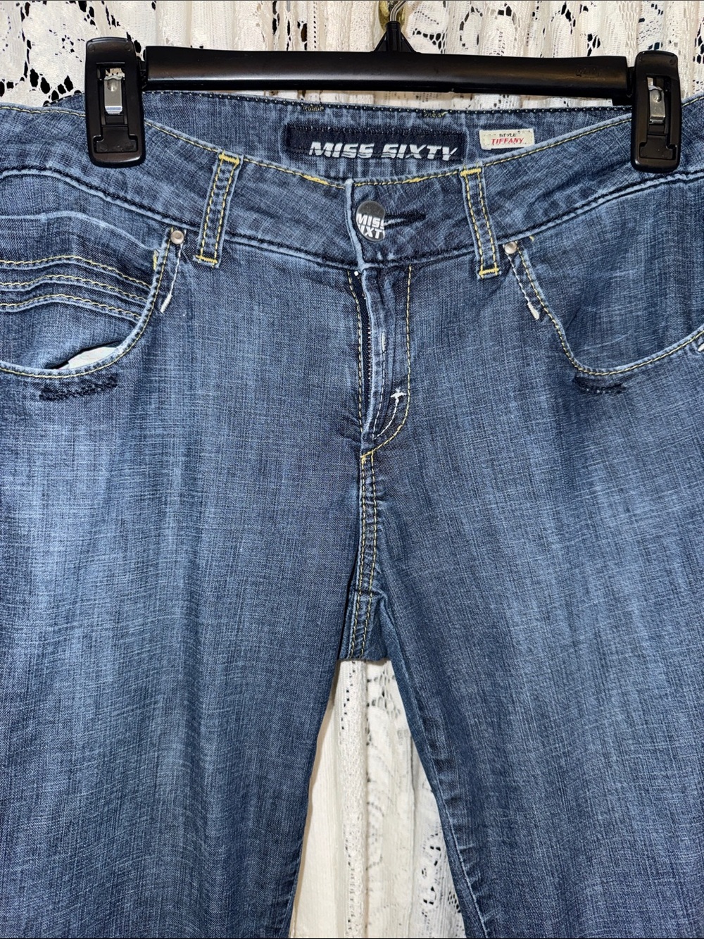 Miss Sixty Tiffany vintage Women's Medium Blue Bootcut Jeans